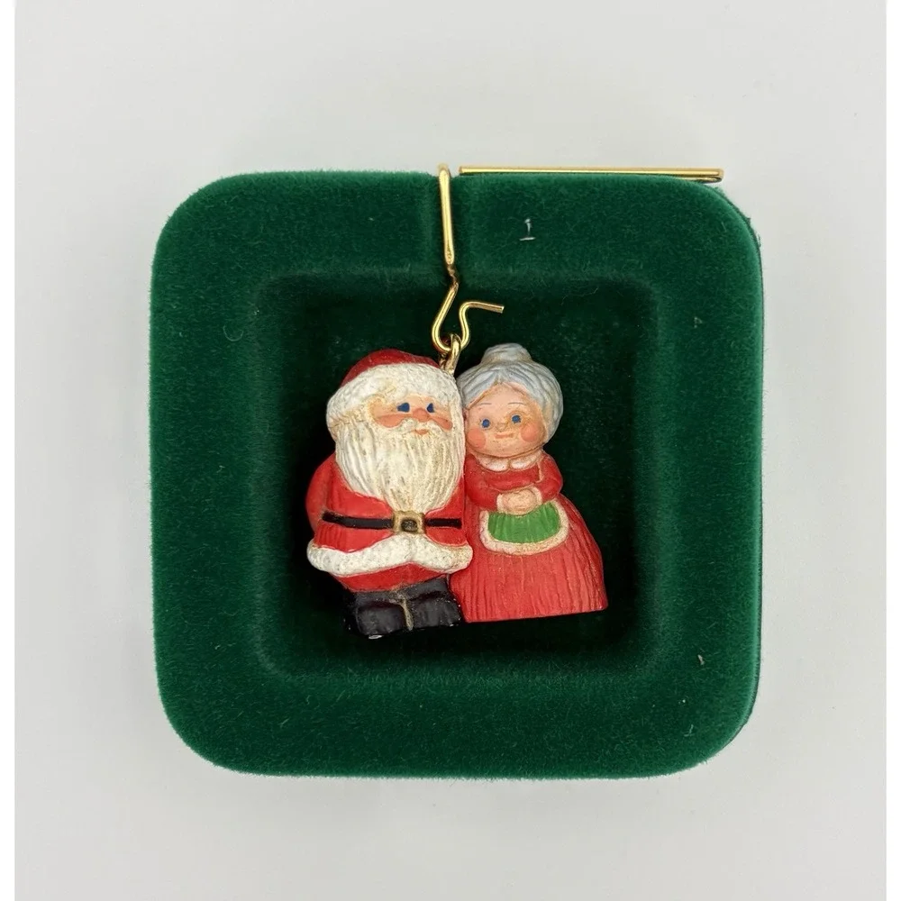 Hallmark Keepsake Miniature Ornament The Kringles Santa 1989 QXM562-5 Vintage